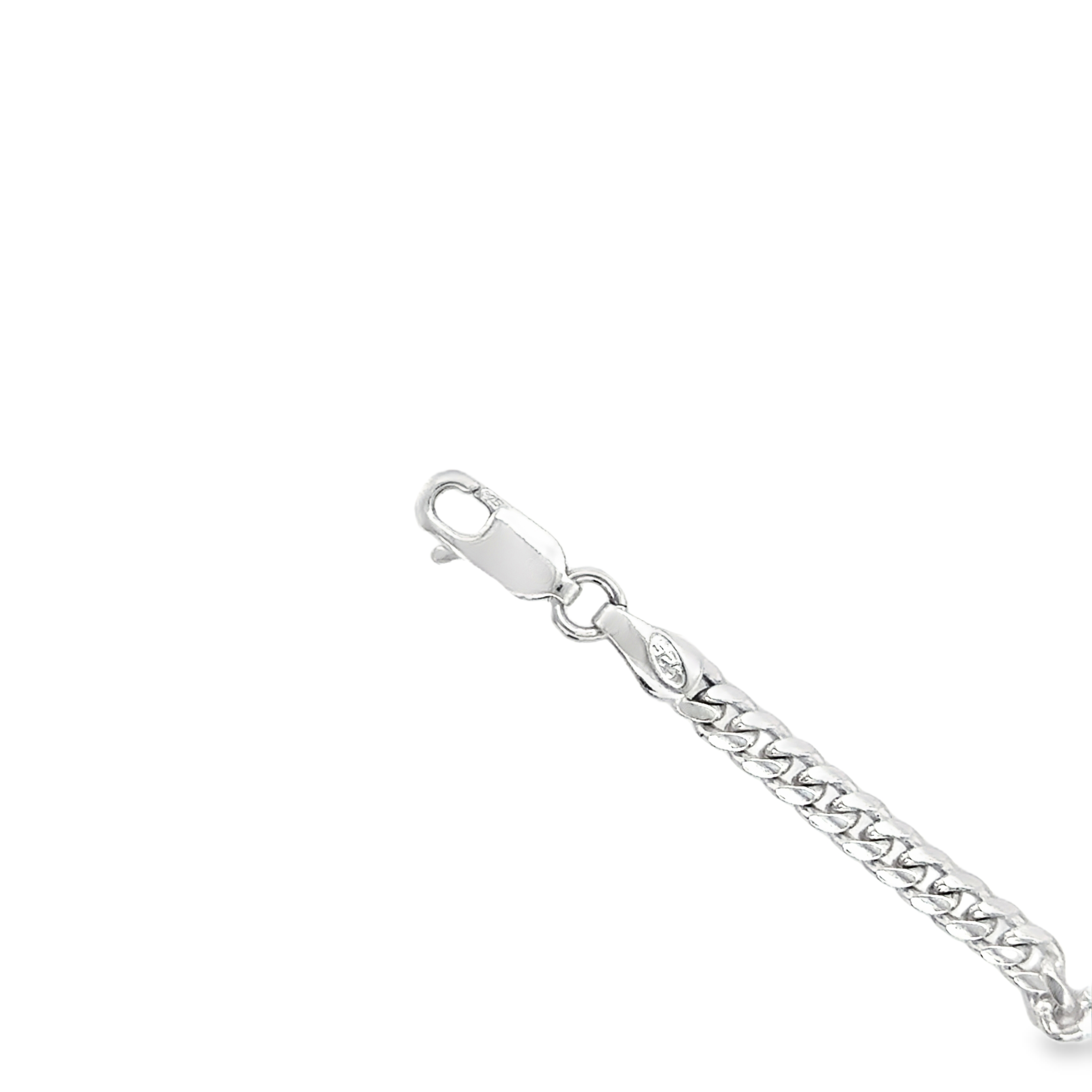Sterling Silver Micro Cuban Bracelet
