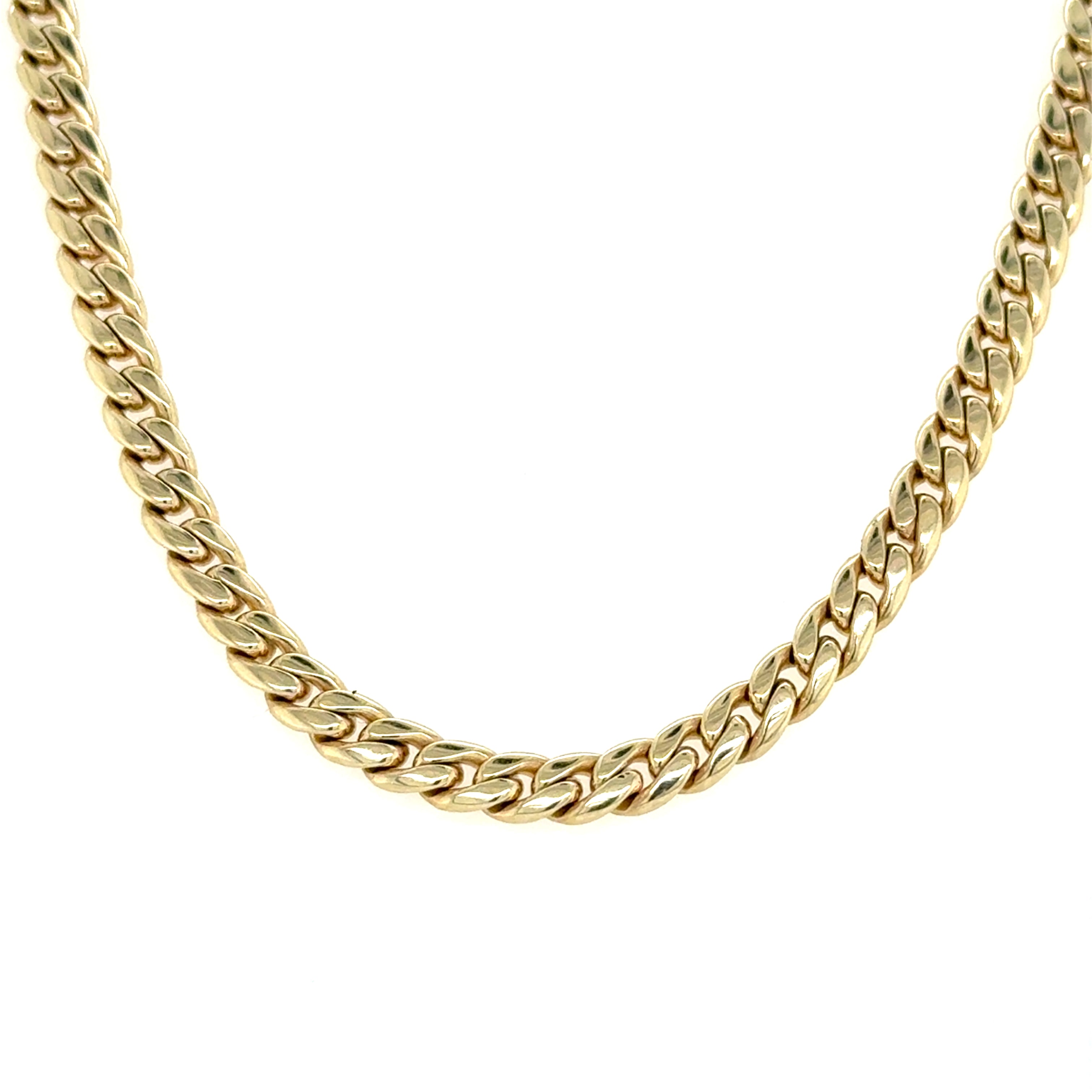 Handmade bombay curb chain 4.8mm / 23"