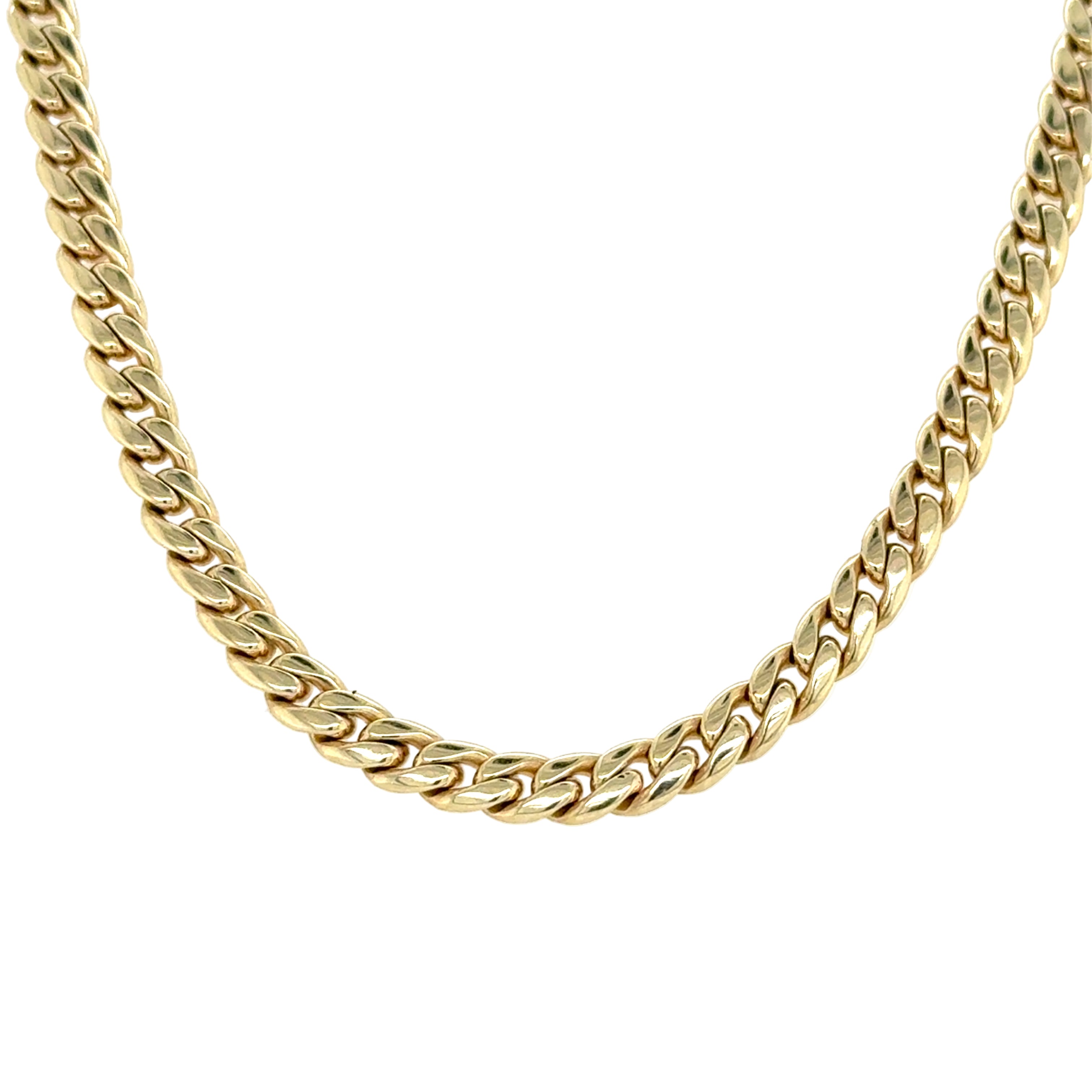 Handmade bombay curb chain 4.8mm / 25"