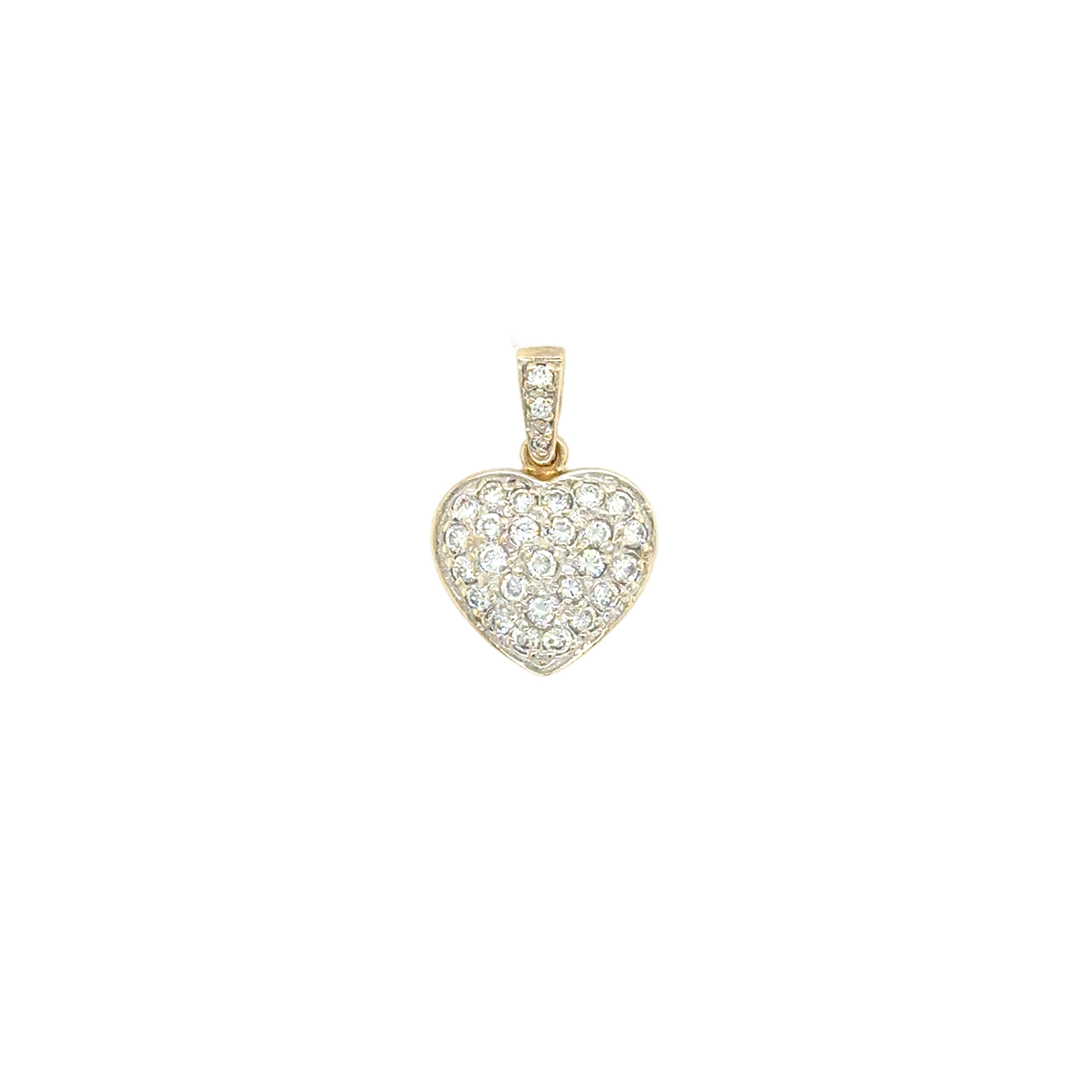Heart Pendant - CZ