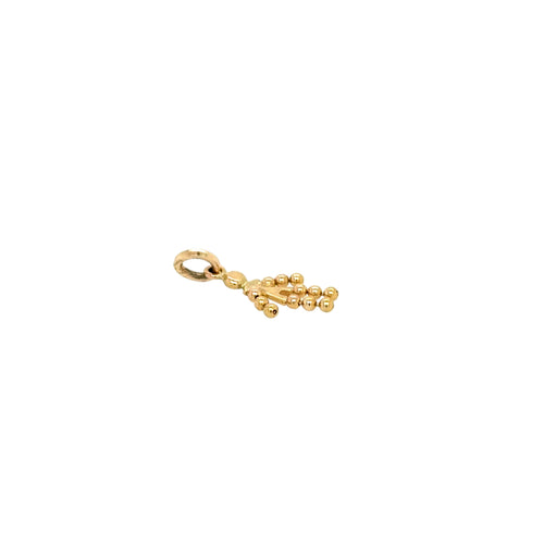 Bead Stick Man Pendant - Movable