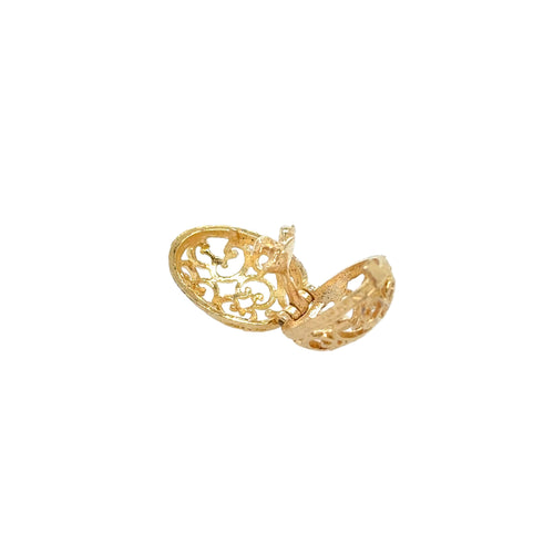 Bird Cage Ornate Pendant